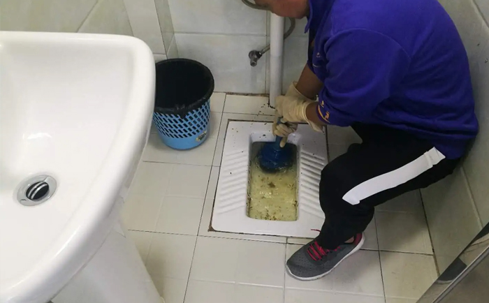 饶河疏通蹲坑