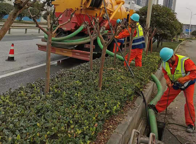 饶河市政管道清淤